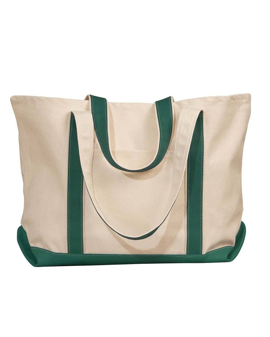 XL Cotton Canvas Resort Tote - Buy Bulk DTF