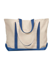 XL Cotton Canvas Resort Tote - Buy Bulk DTF