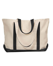 XL Cotton Canvas Resort Tote - Buy Bulk DTF