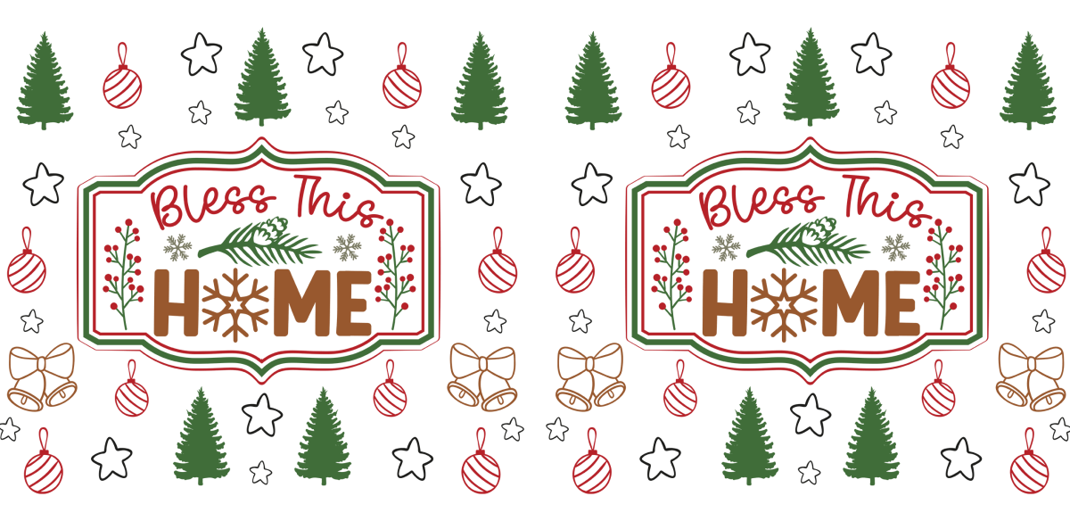 Xmas Ornament UV DTF Libbey Glass Wrap - Buy Bulk DTF