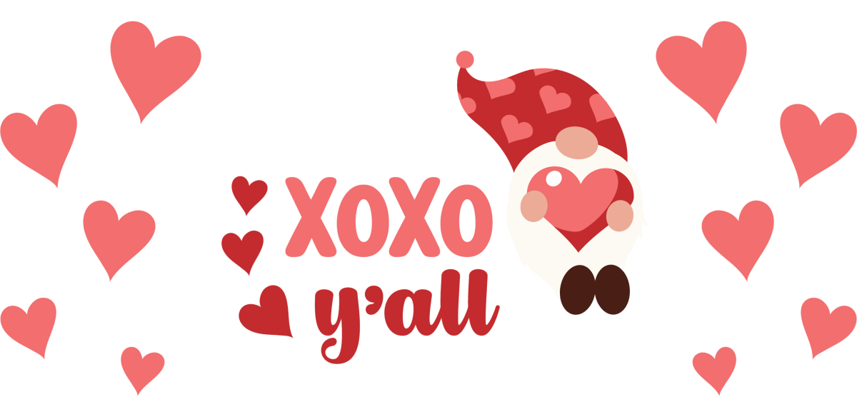 Xoxo Gnome Libbey - UV DTF Libbey Glass Wrap - Buy Bulk DTF