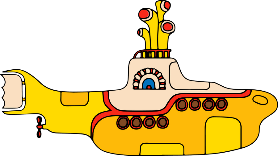 Yellow Submarine - Ready To Press DTF Transfer - Buy Bulk DTF