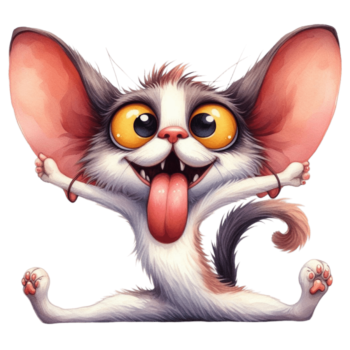 Yoga Tails - Ready To Press DTF Transfers - Buy Bulk DTF