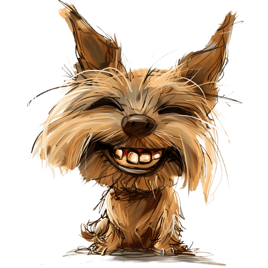 Yorkie Gags - Ready To Press DTF Transfers - Buy Bulk DTF