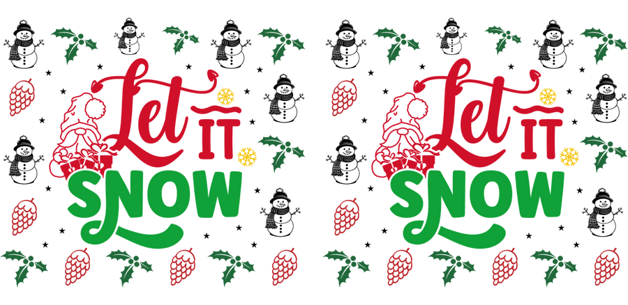 Yuletide Dreams Designs - UV DTF Libbey Glass Wrap - Buy Bulk DTF