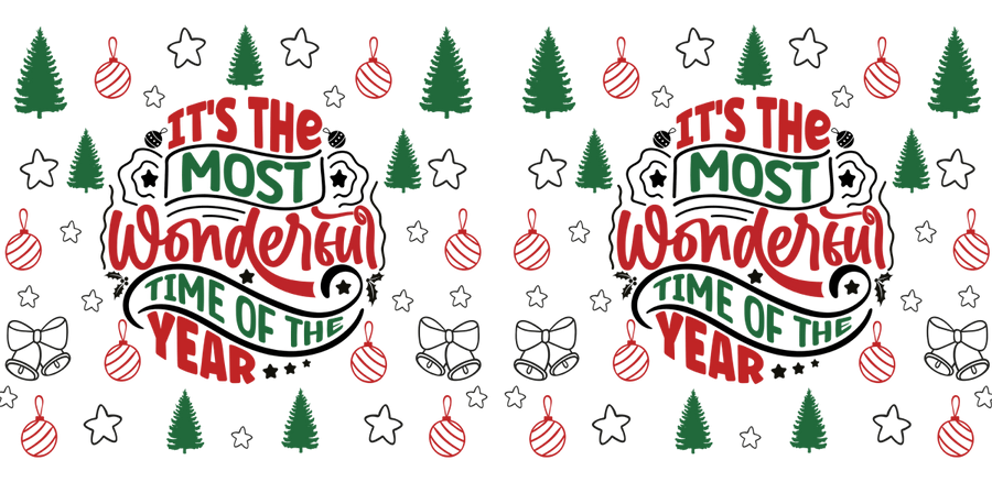 Yuletide Sparkle Designs UV DTF Libbey Glass Wrap - Buy Bulk DTF