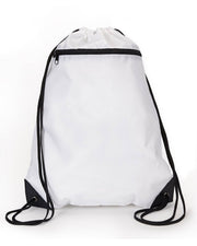Zipper Drawstring Backpack - Buy Bulk DTF